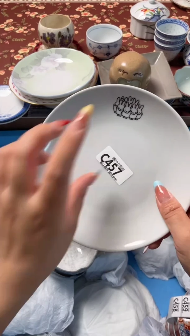 瓷片睡****_瓷器瓷器C457