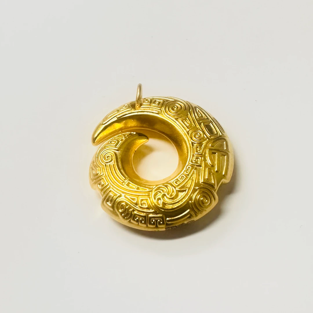 足金饰品/时来平安扣/1.29/1B5B1888/q