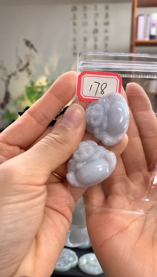 【闪购商品】翡翠颈饰未镶嵌99佛公178 多样性发一件