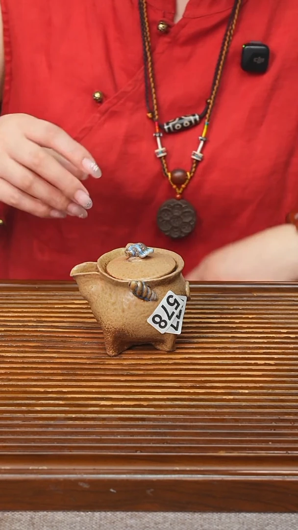 万古烧粗陶手工茶具