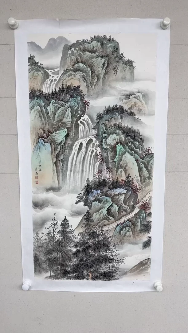 【闪购商品】国画高炳山艺术——郭老师绘画作品