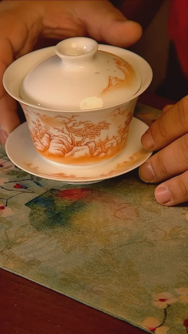 杯手工手绘杯杯很美丽