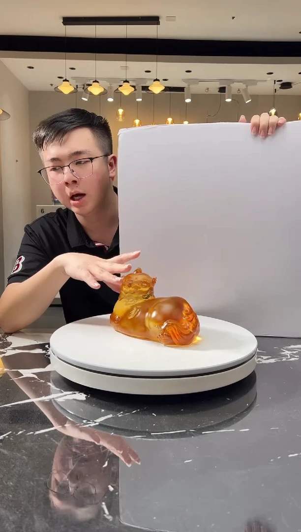 摆件巴比特美学 金色扭头貔貅