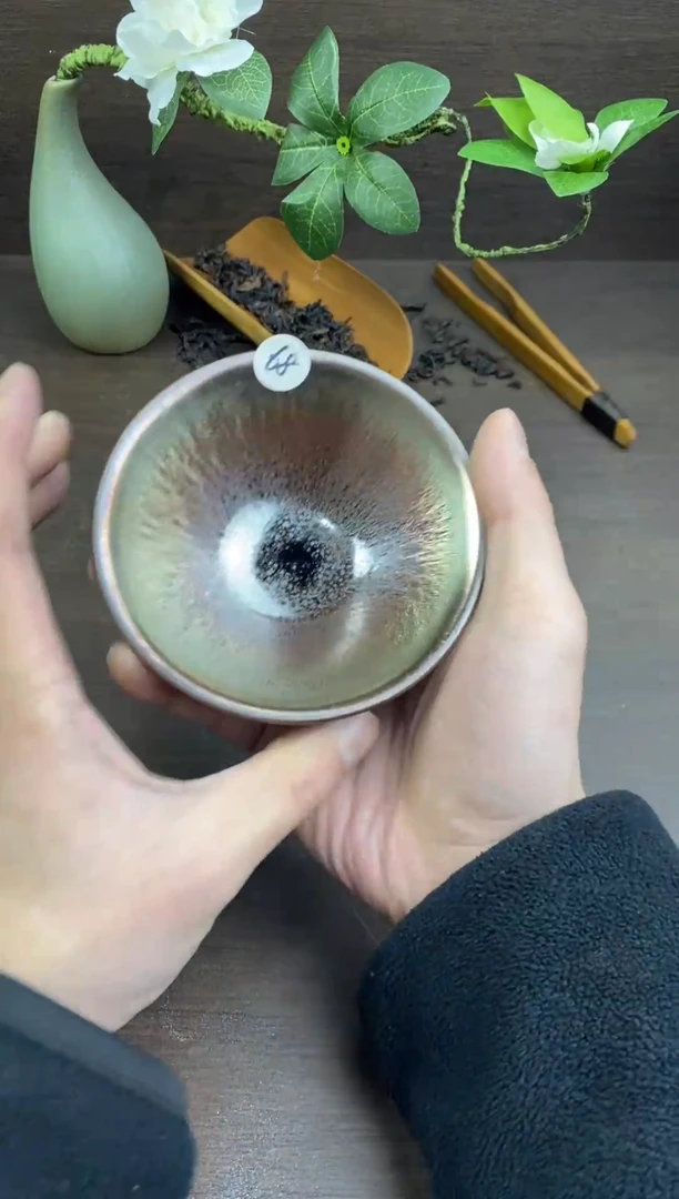 茶盏全手工原矿原釉建盏