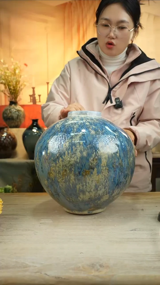 高33口10陶瓷花器