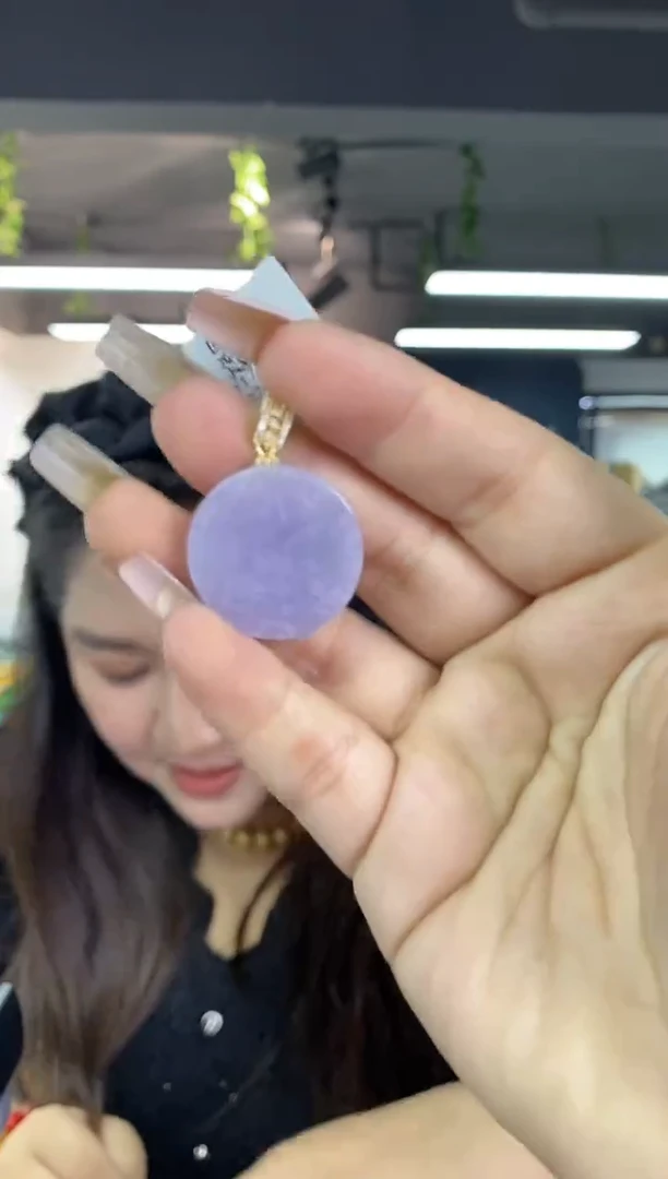 翡翠未镶嵌吊坠(不含链)多样性发其一颜色微差