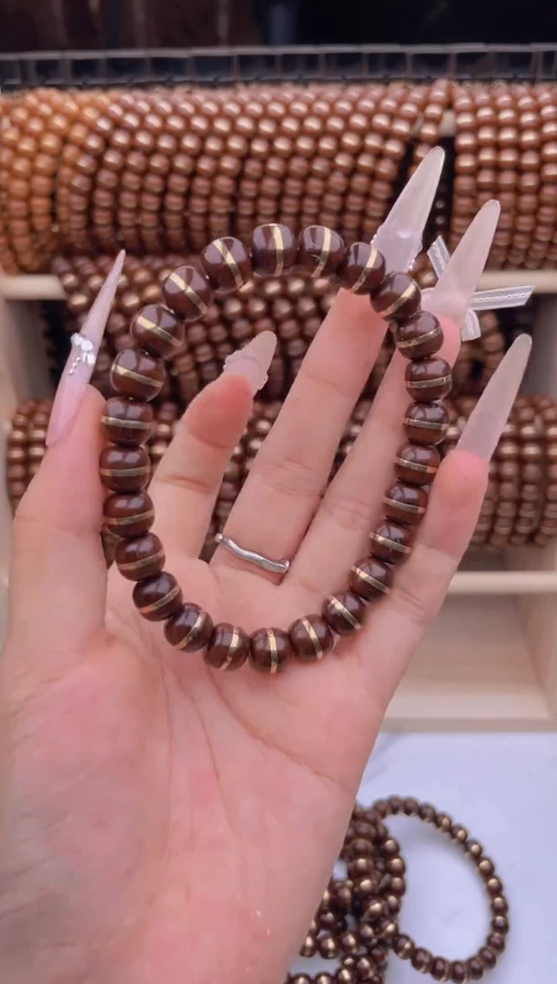 紫金鼠吊坠7号手串