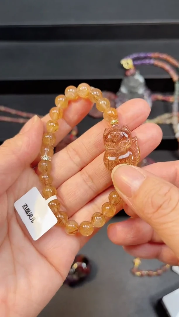 未镶嵌颈饰水晶【百晶灵儿】定制款