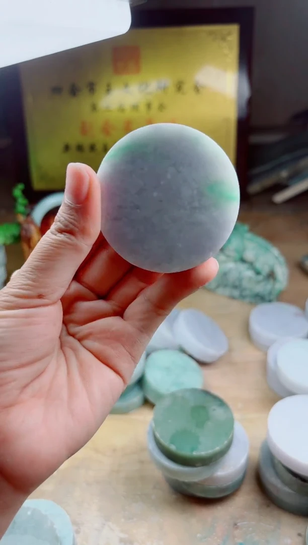 翡翠未镶嵌颈饰A货曹星723