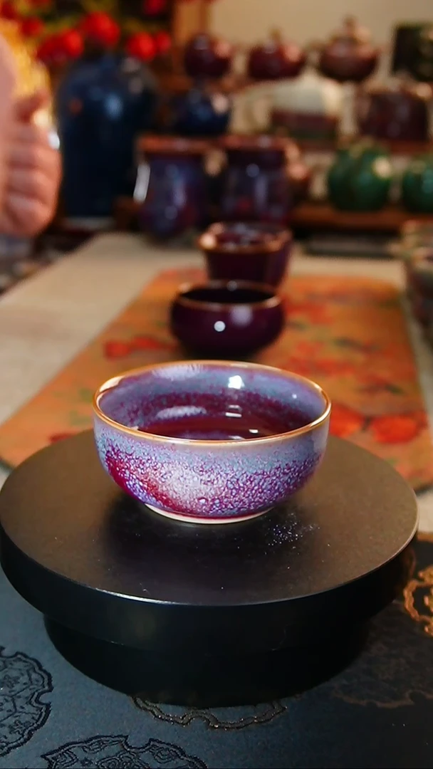 【闪购商品】瓷片371  普洱杯  何