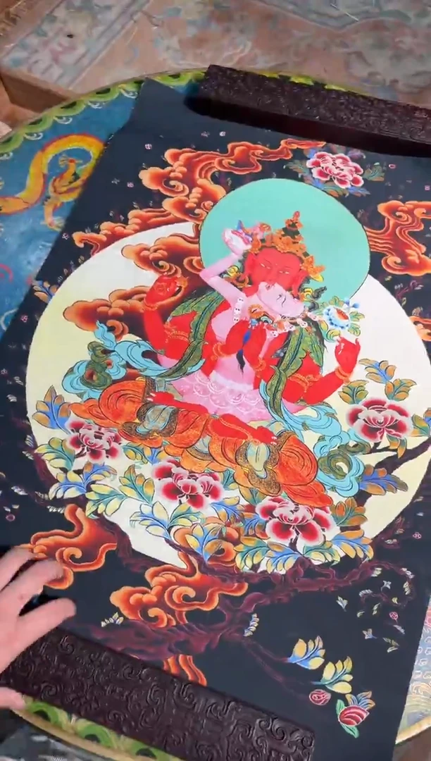 卷轴画东东唐卡tk16