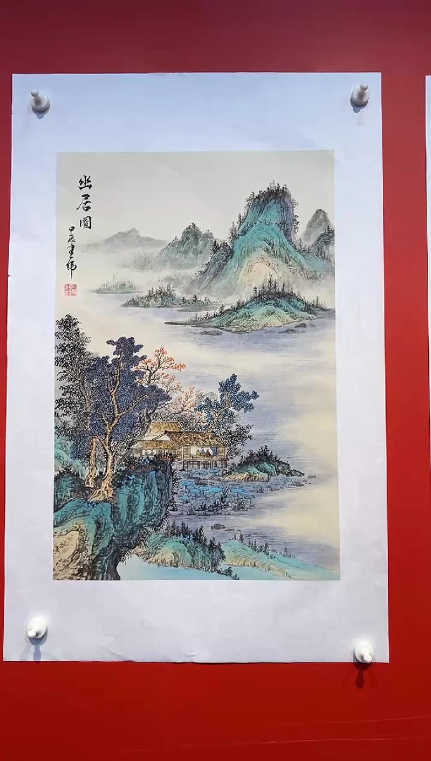 国画张建伟老师国画作品