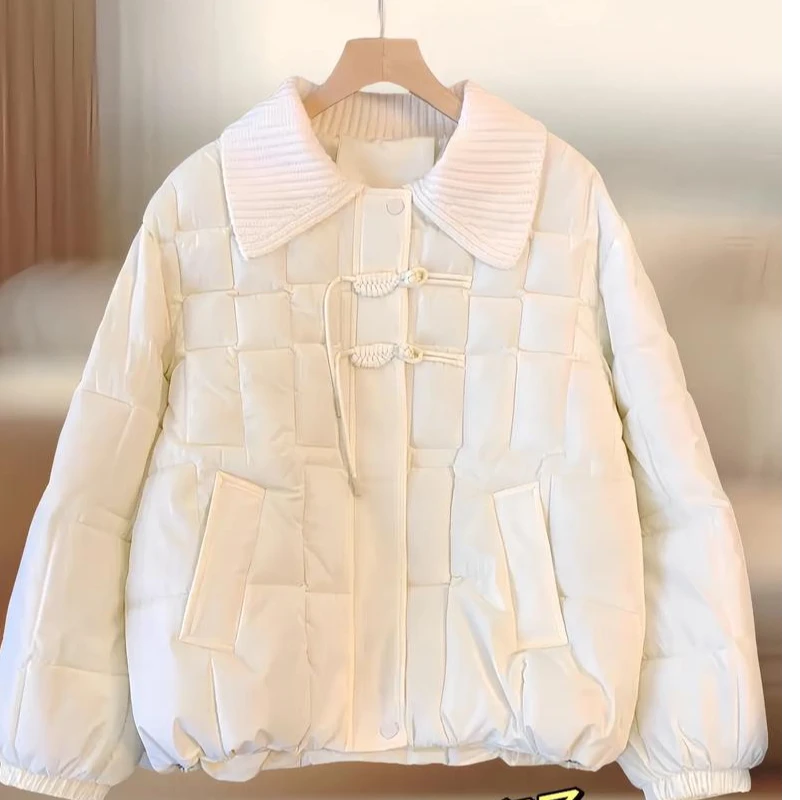 E【E061-E090】秋冬新款轻便女士修身显瘦款棉袄加厚冬季棉服