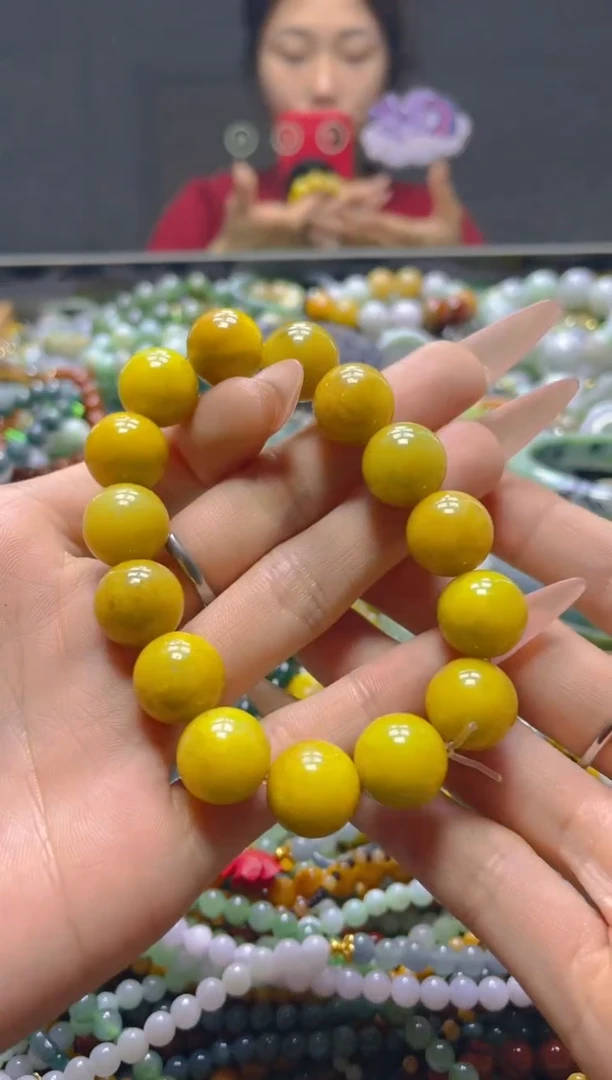 颈饰未镶嵌翡翠13MM