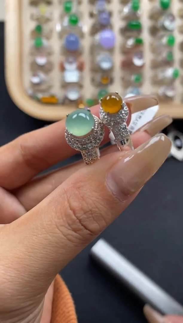 未镶嵌戒指翡翠缅甸天然a货翡翠