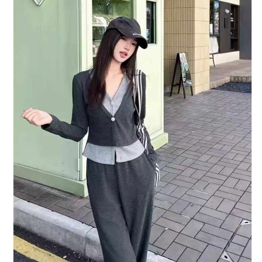 秋冬磨绒套装38177