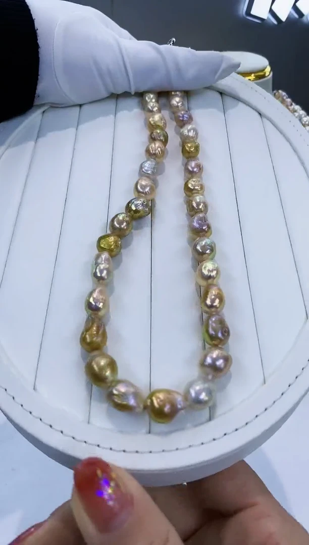 项链未镶嵌淡水珍珠Y淡水项链8-10