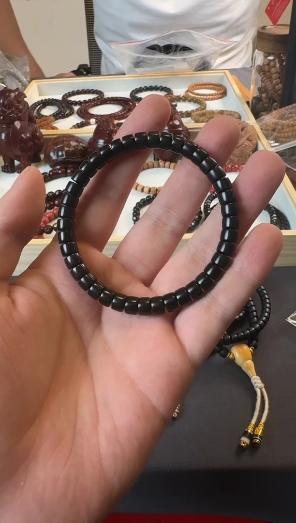 乌木类手串/手链乌木厚切7mm手串