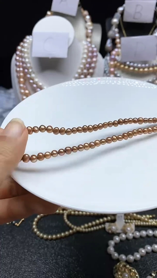 【闪购商品】淡水珍珠颈饰未镶嵌多人