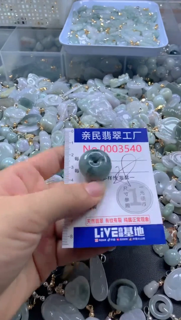 颈饰未镶嵌翡翠3540