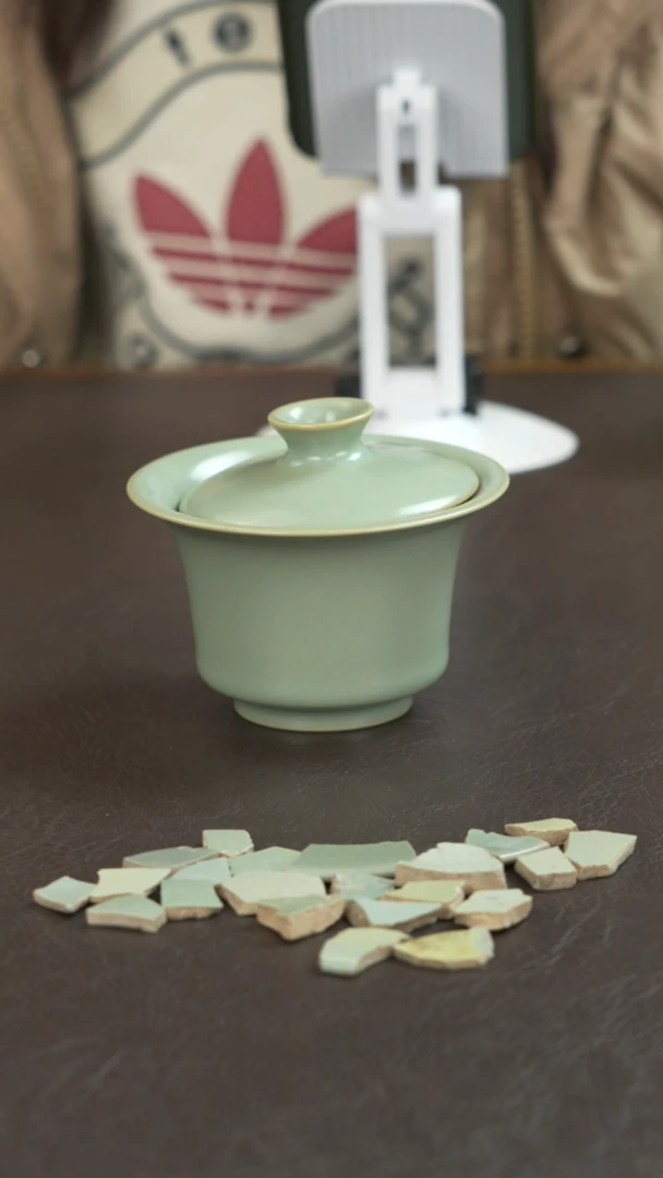 陶约****德宣宝汝瓷原矿原釉手工作品