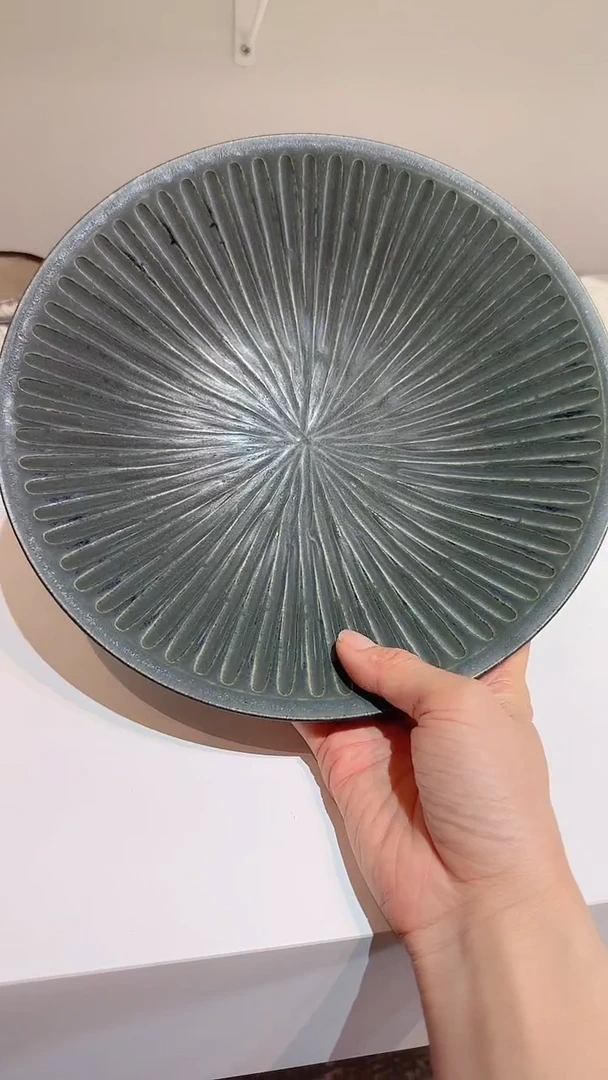 盘【预售山本】23深色太阳花钵*1个(随机发货)