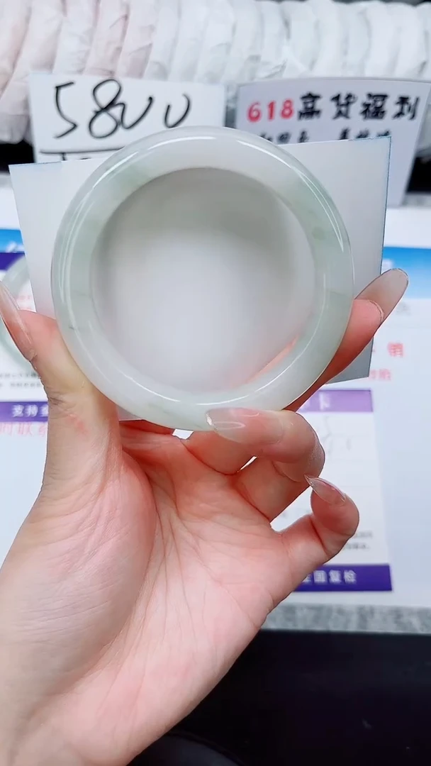 石英质玉手镯未镶嵌A205-54`55`