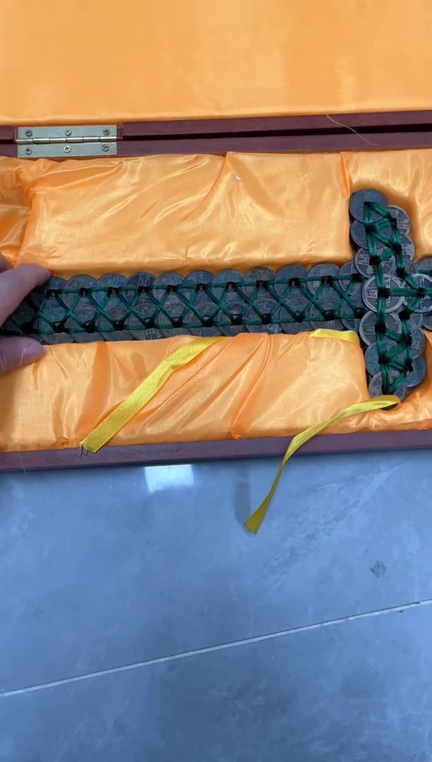 【闪购商品】铜古钱币剑 真品保真111