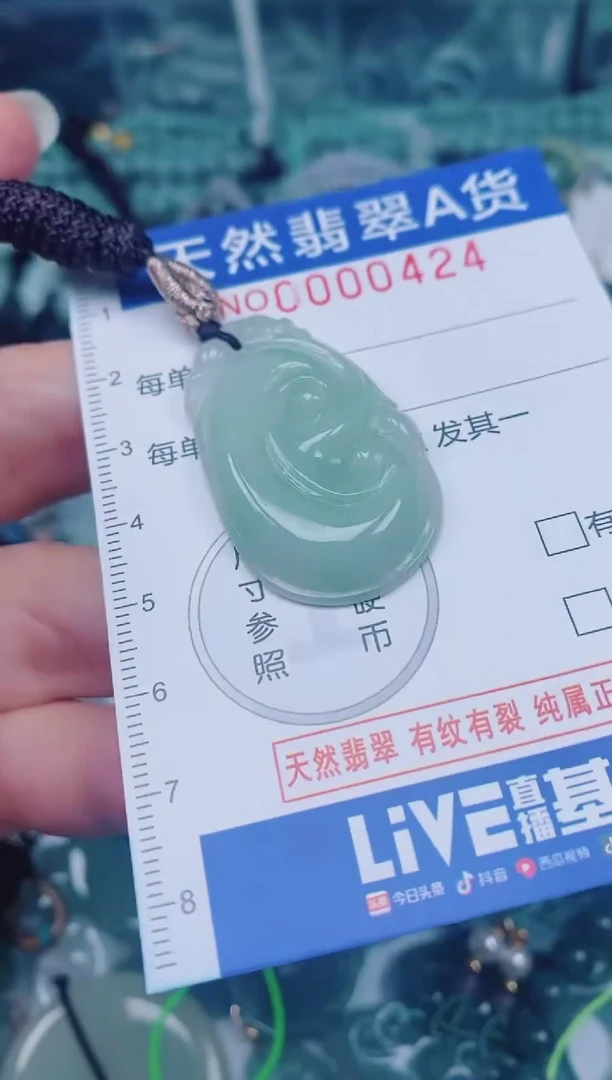 颈饰未镶嵌翡翠00000424