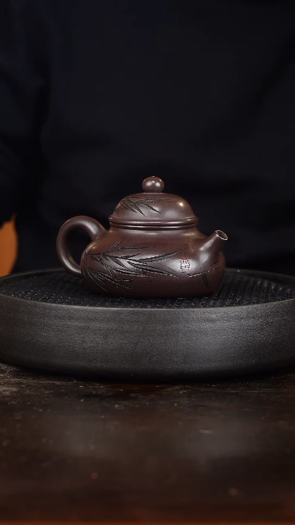 【闪购商品】紫砂茶壶个人头我让他为人