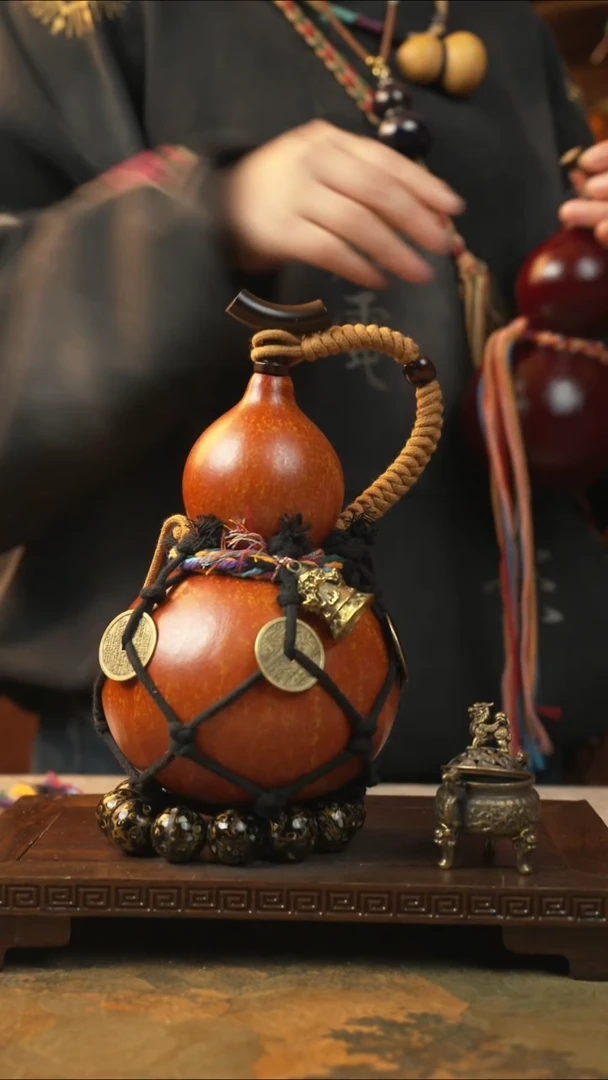 221大漆一物一拍记葫堂出品【不带手串】