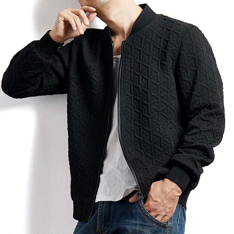 范希巴迪男装休闲夹克上衣男2025新款男士夹克棒球服外套男休闲