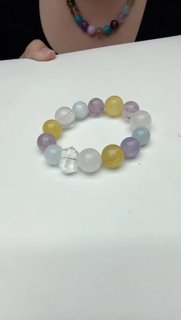 未镶嵌手链水晶天然多宝手链70