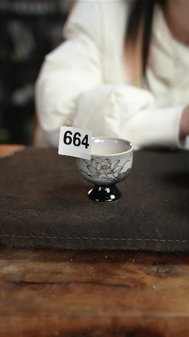 【闪购商品】杯664等烟雨陶瓷手作主人杯