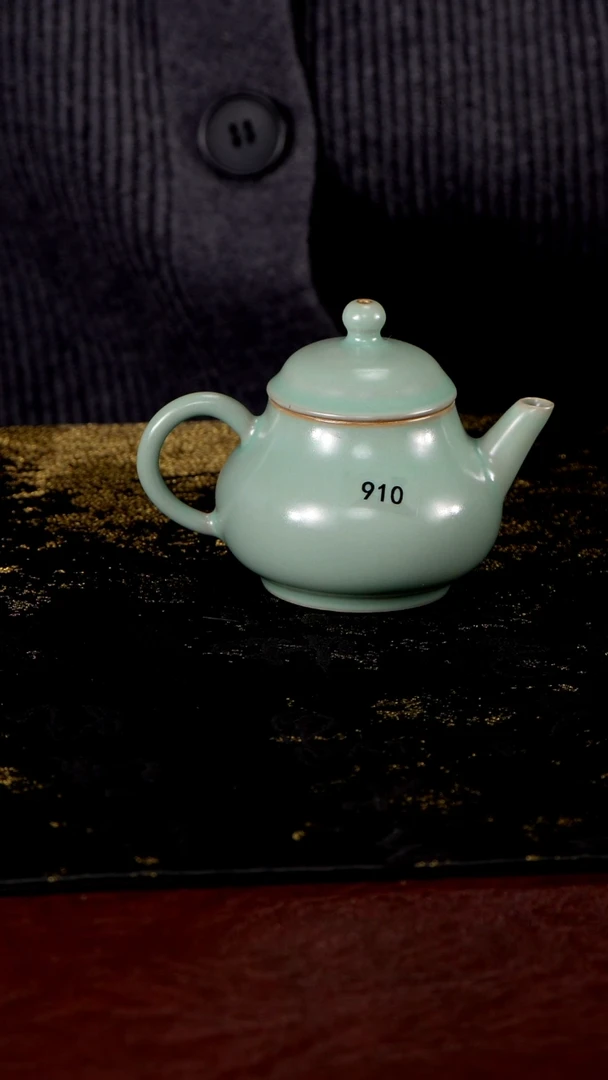 杯910小潘壶110ml匠工款君绿釉