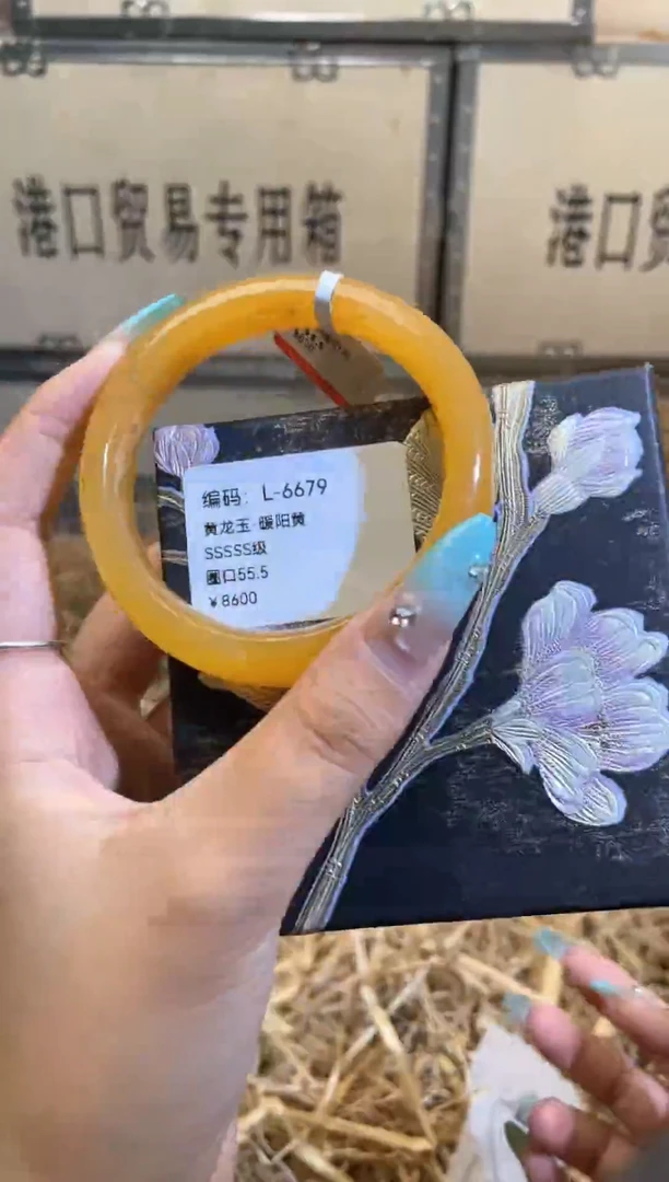 未镶嵌手镯石英质玉L6679