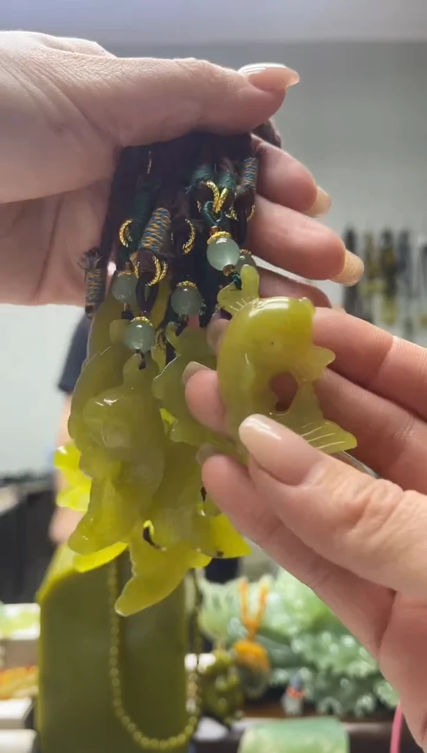 未镶嵌岫玉颈饰多样性发货 拍一发一