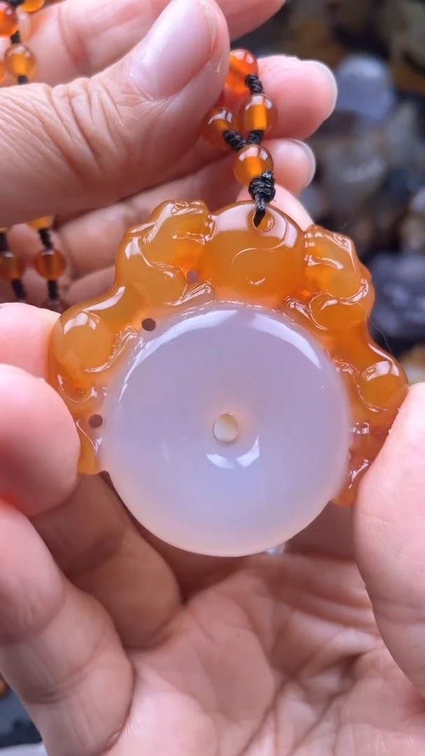【闪购商品】玛瑙/玉髓颈饰未镶嵌AA