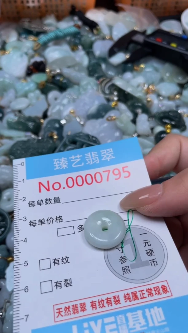 颈饰未镶嵌翡翠795