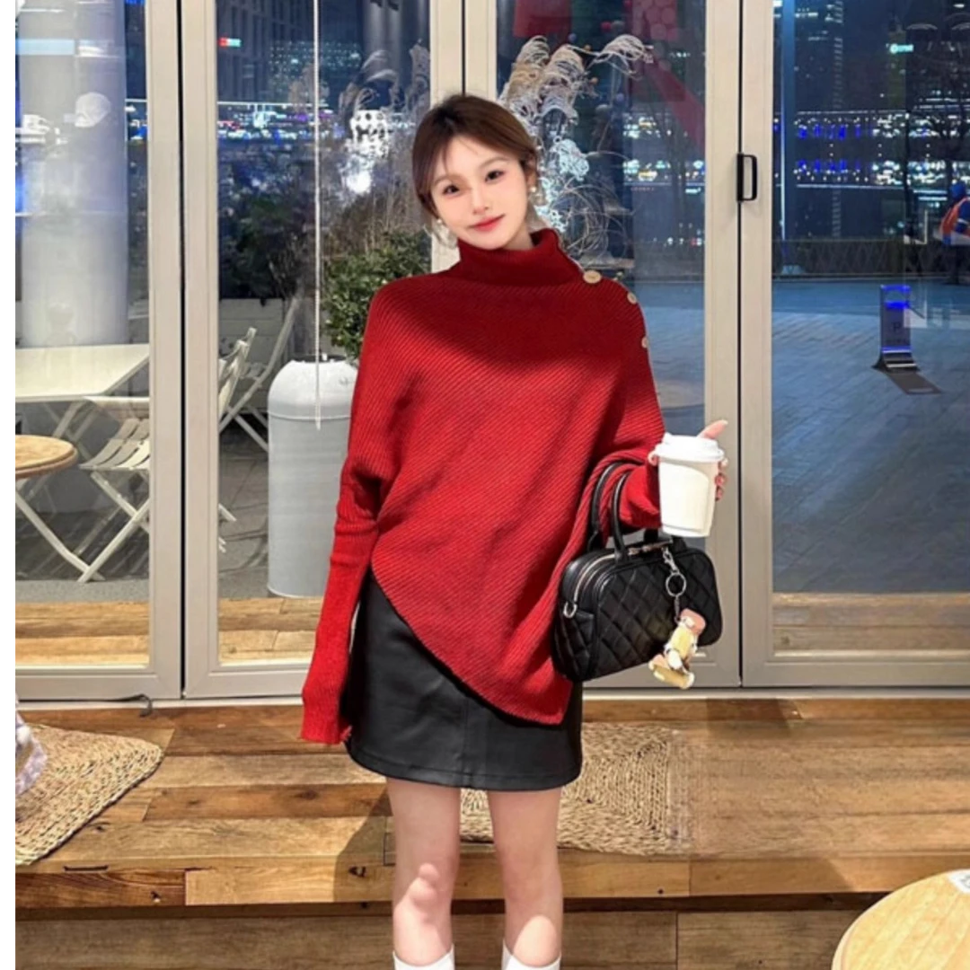 毛女衣内搭可外穿慵懒高级感御姐早秋韩系穿搭秋装女款2025年新款