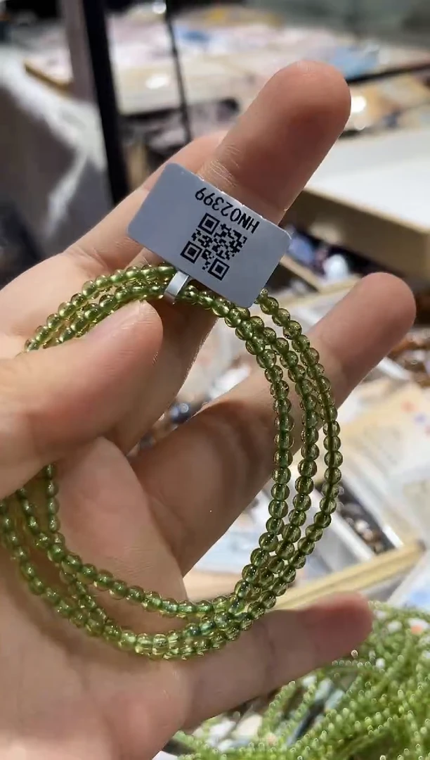 【闪购商品】橄榄石手串未镶嵌手串