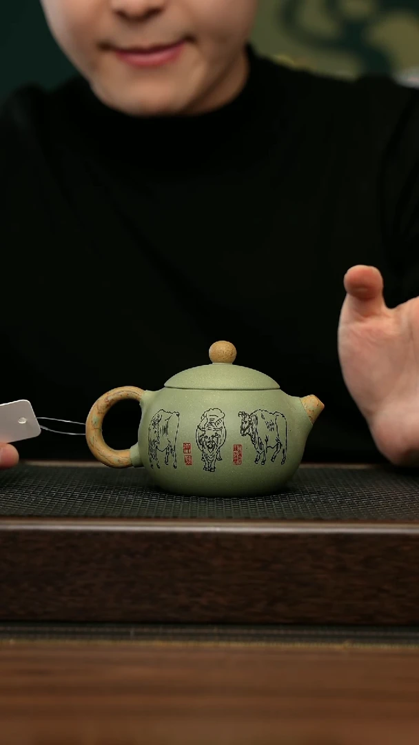 【闪购商品】紫砂茶壶宜兴原矿 半手工 紫砂壶容量200CC