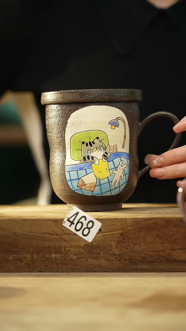 【闪购商品】瓷片新品！喵喵设计师款卡通系列！！！