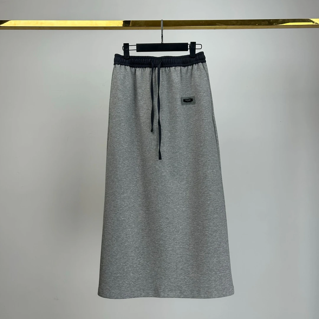 TinaK拼接百搭卫衣套装-半裙BQ225023