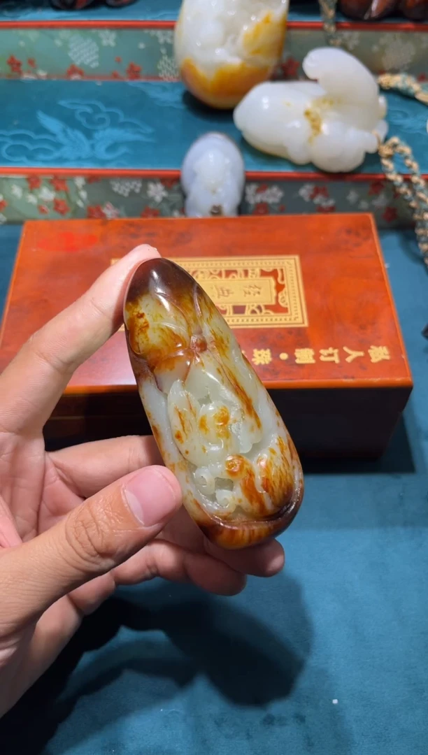未镶嵌和田玉挂件一**凉1