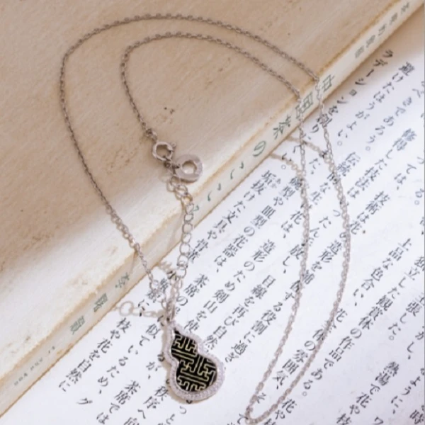 银壶大魔王&乌铜走银 葫芦 上手茶具配件 WTZY058