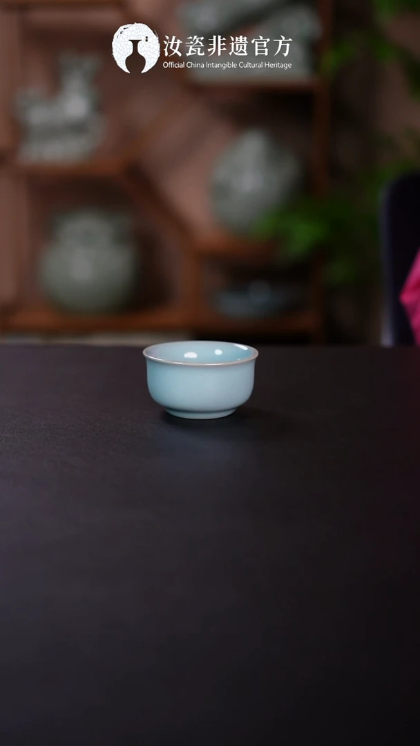 杯子原产地原矿釉非遗传承 如意杯2支 简包