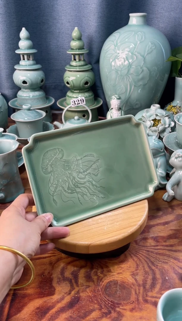 微瑕特价青瓷 慧语瓷坊
