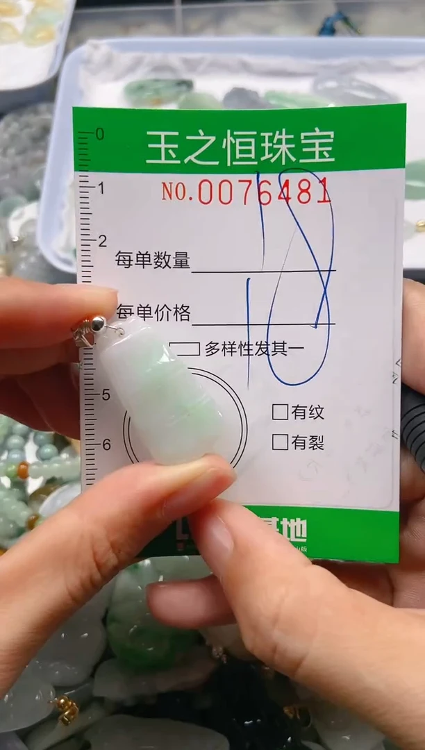 翡翠未镶嵌颈饰闪购0076481