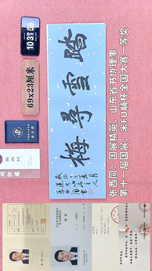书法293    张老师书法作品
